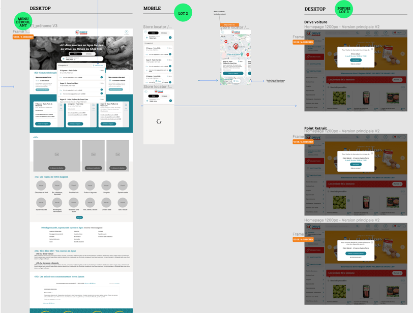 Course U — visuel du projet 2