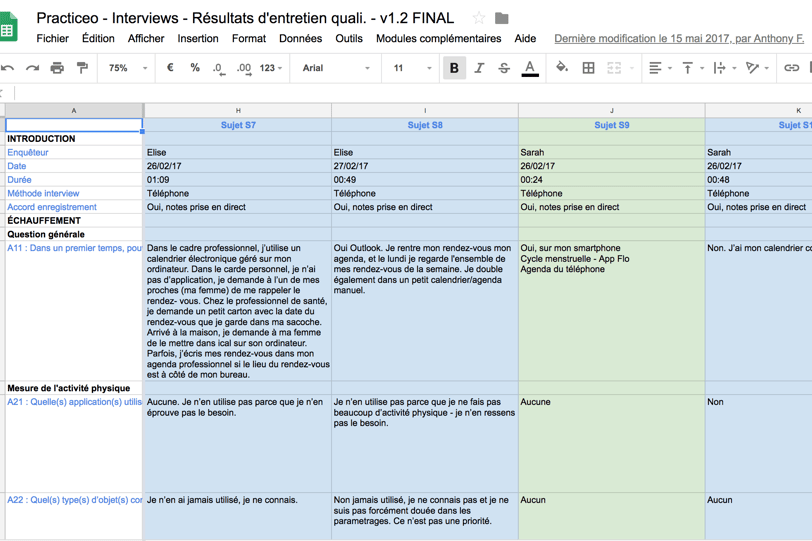 Practiceo — visuel du projet 2